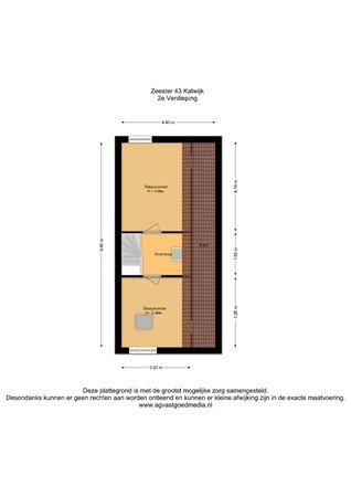 Floorplan - Zeester 43, 2221 KX Katwijk